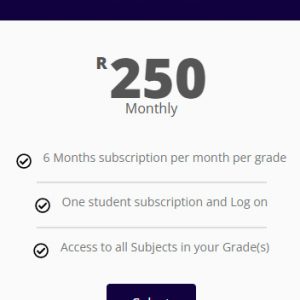 Silver Membership - R250 - Monthly